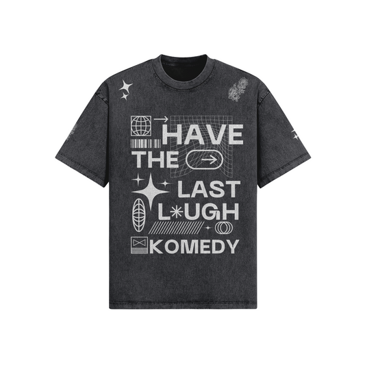 Last Laugh Snow Wash Tee