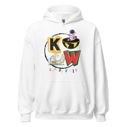 Komedy Amusement Hoodie (White)